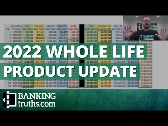 2022 Whole Life Product Updates - See the best dividend-paying WL policies for infinite banking