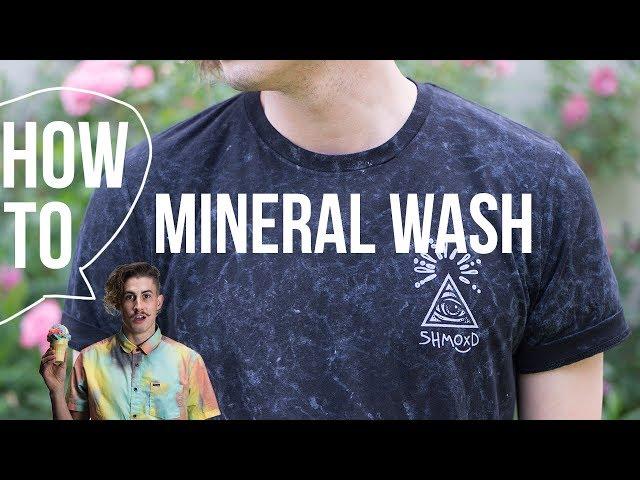 How to Mineral Wash Clothes