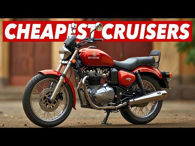 Top 7 Cheapest Cruiser Motorcycles For 2024