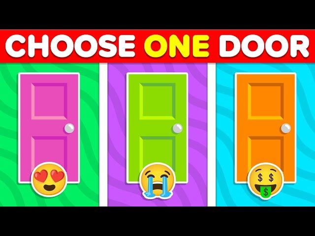 Choose One Door! | 2 GOOD and 1 BAD | Don't Choose The Wrong Door