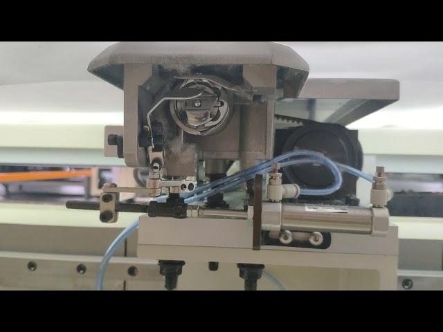 how to operate the single needle quilting machine from Richpeace