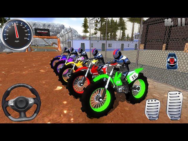 Motocross Dirt Bikes driving Extreme Off-Road #4 - Offroad Outlaws motor bike Game Android Gameplay