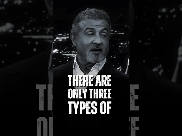 There are only three types of people in your life  Rocky Balboa Motivational Advice  #success