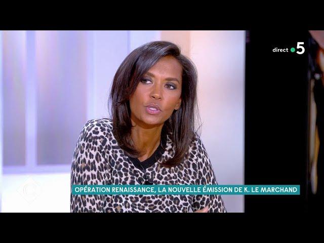 Accusée de grossophobie, Karine Le Marchand répond - C à Vous - 11/01/2021