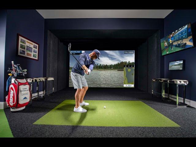 Gary Woodland's Full Swing Simulator & Virtual Green