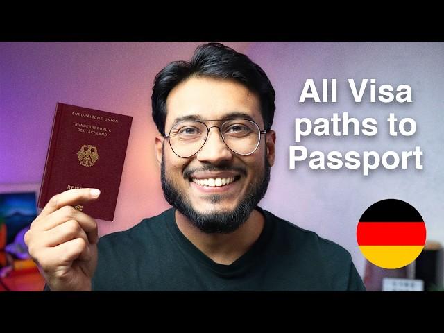 How to Get a visa to Germany and German citizenship in 3 years!