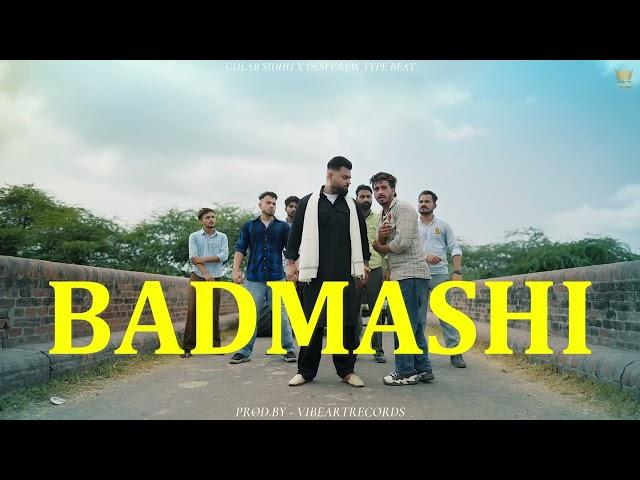 Gulab Sidhu x Desi Crew Type Beat "BADMASHI" | Punjabi Instrumental Beats 2024