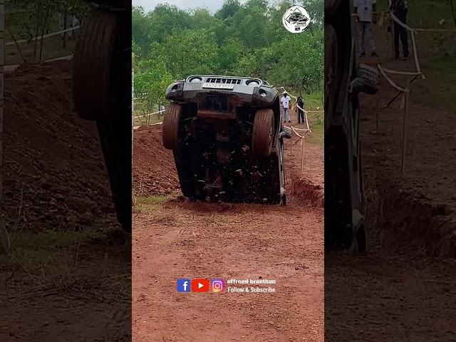 Mahindra Thar  | Kudla Challenge Season 4 Mangalore #shorts  #shortsvideo #offroad #thar