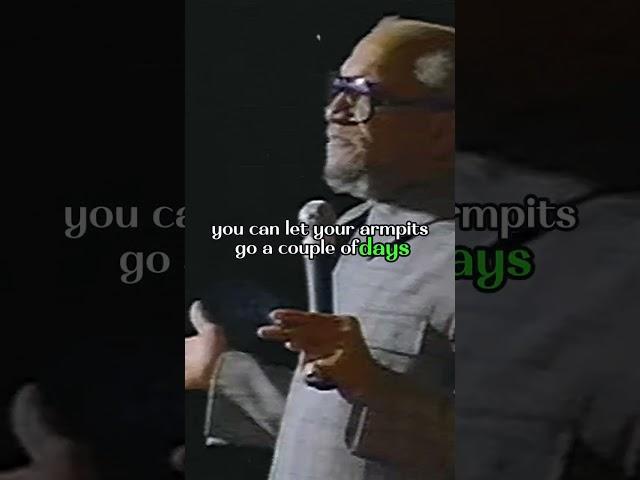 Redd Foxx's SHOCKING Secret to Cleanliness