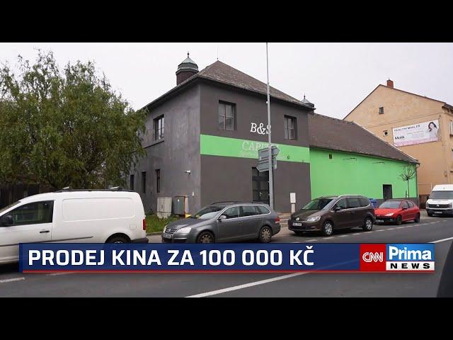 Koupil od města kino, prodal ho za 70násobek. Starostka měla změnit smlouvu pro manžela