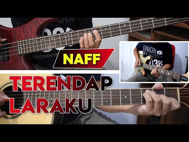 NAFF - TERENDAP LARAKU | FULL Cover Gitar Chord + Melodi | Karaoke Lirik By Sobat P