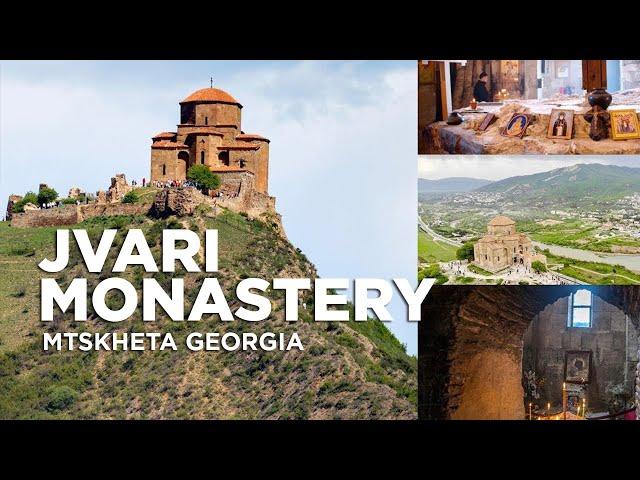 Visiting Jvari Monastery in Mtskheta Georgia | Georgian Cathedral | Georgia Country