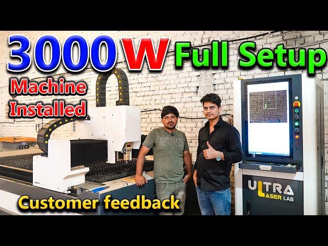3000W CNC Fiber Laser Cutting Machine Customer Feedback | Real User Experience & Review