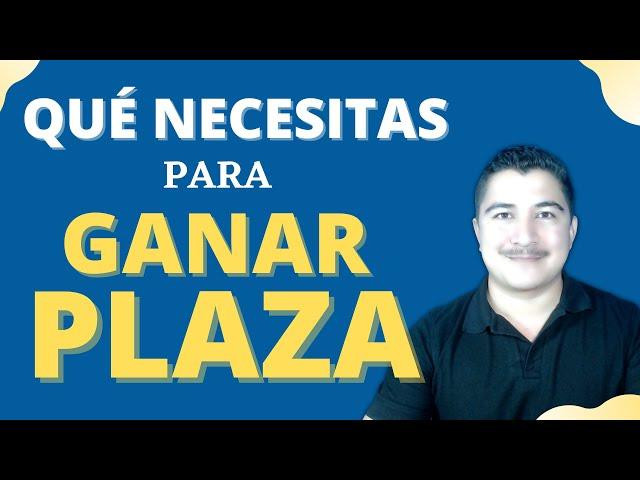 Qué necesito para obtener una plaza docente en Educación Básica