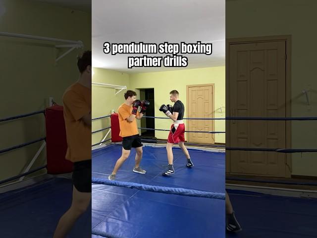 Pendulum Step Drills — Boxing Bounce Footwork