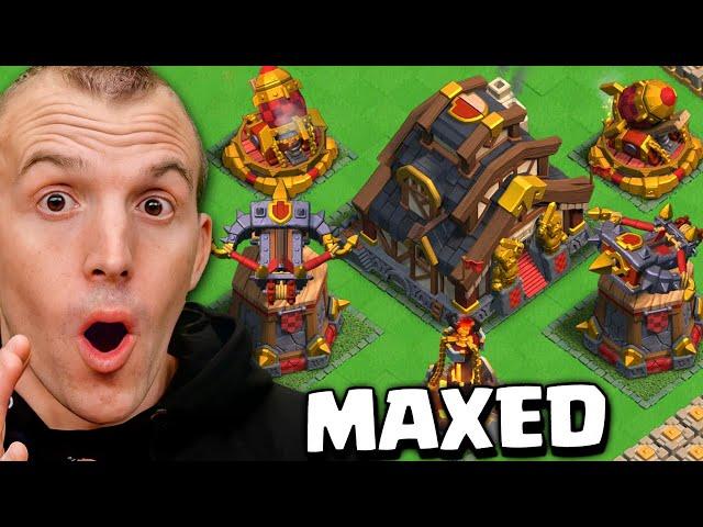 Maxed Clan Capital Gameplay (Clash of Clans)