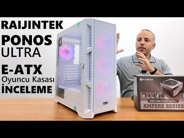 Raijintek Ponos Ultra Oyuncu Kasası İncelemesi #gaming #pc #pcgaming