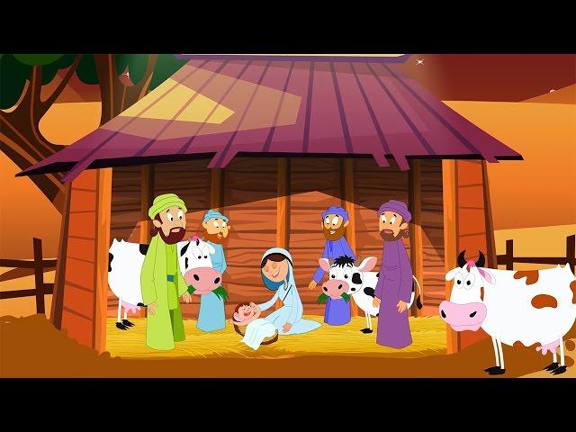 Away in a Manger with Lyrics - Christmas Carols