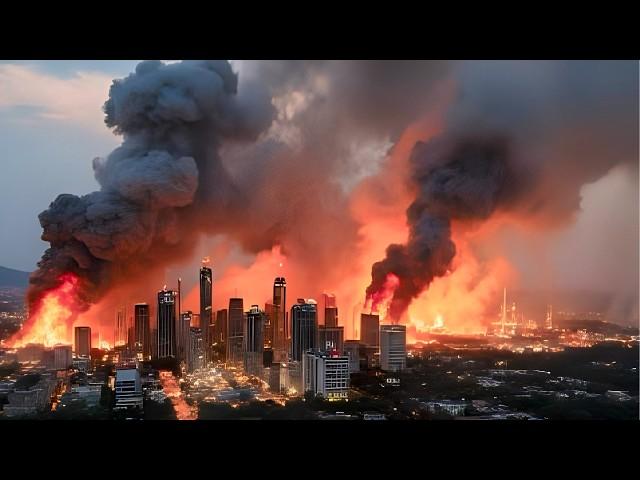 Israel News: Oil Refineries Burn, 90,000 Victims | CNN LIVE Update