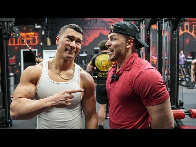 CHEST & BACK WITH THAT ONE GYM EMPLOYEE
