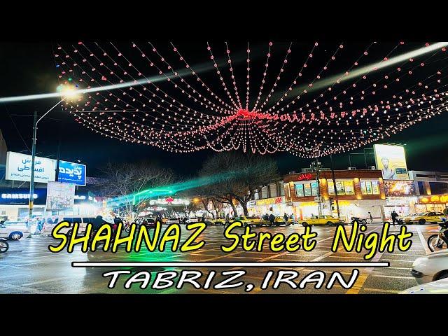 Experience the Breathtaking Beauty of Tabriz City : A Ride Through Its Most Stunning Street!