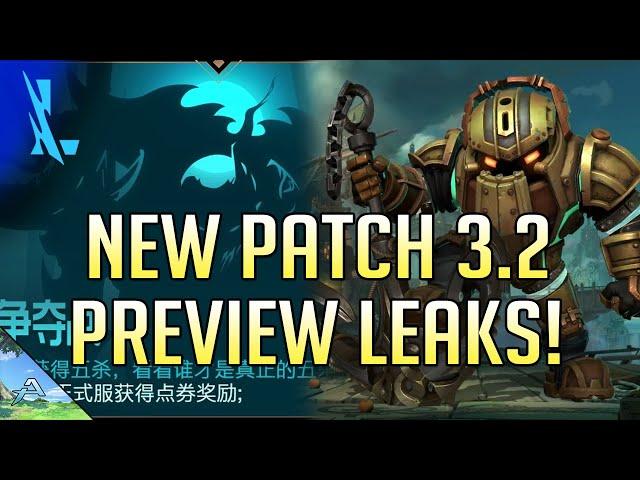 [Lol Wild Rift] New Patch 3.2 Preview Leaks!