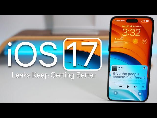iOS 17 Leaks Keep Getting Better