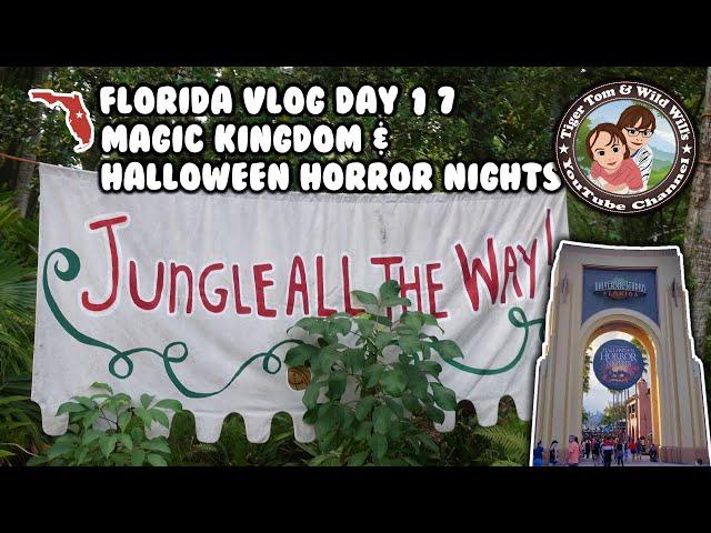 MAGIC KINGDOM & HALLOWEEN HORROR NIGHTS | Day 17 | Tiger Tom and Wild Will