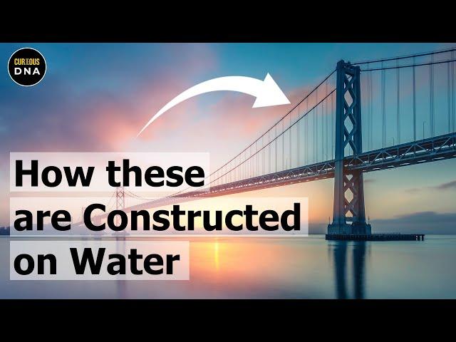 How Bridges are Constructed in Water | Underwater Construction Explained