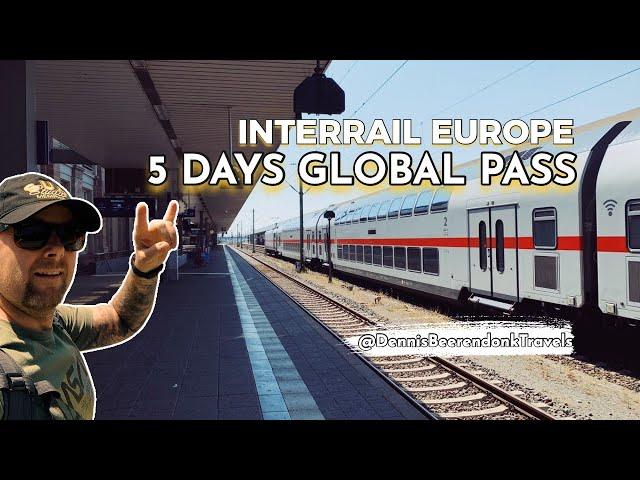 INTERRAIL GLOBAL PASS 5 DAYS - AMAZING ADVENTURE!