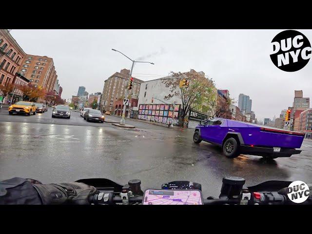 New Tires? Ride in the Rain! - Brooklyn, Manhattan to New Jersey Ducati Ride