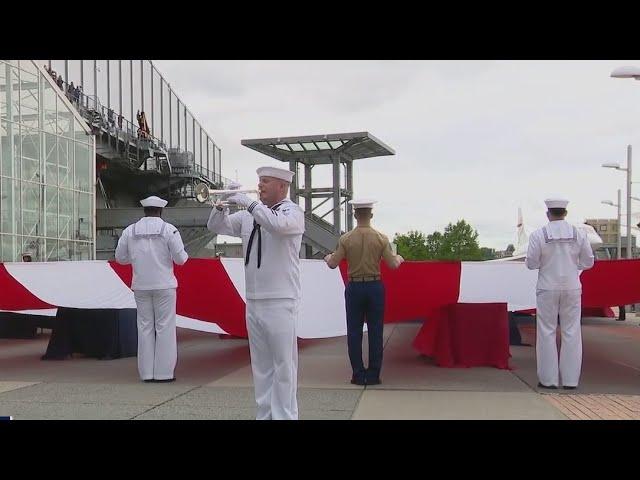 Intrepid Museum Memorial Day Ceremony