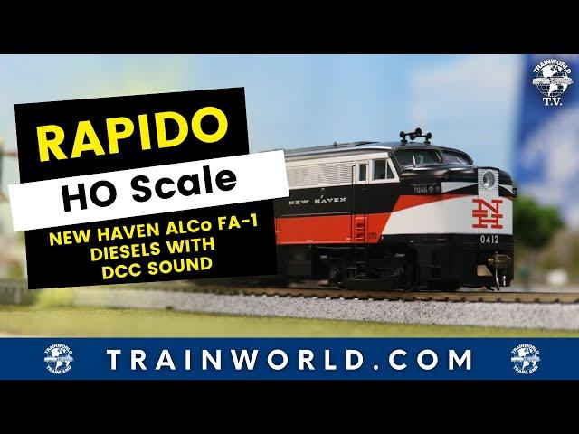 Rapido HO Scale Alco FA-1 New Haven Engines