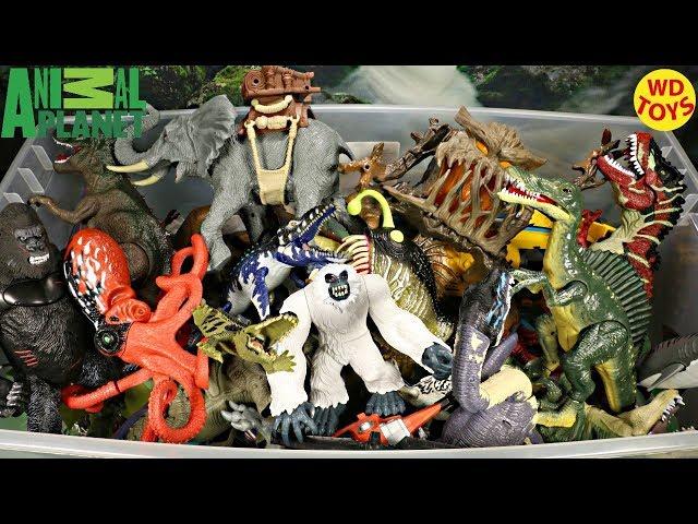 New Animal Planet Giant Box Surprise Toys Dinosaur Toys Jurassic Park Unboxing Top 10