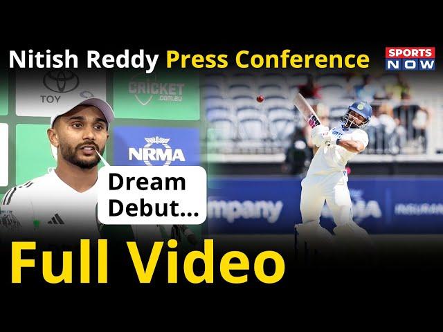 Nitish Kumar Reddy Press Conference | Dream Debut | India vs Australia | Perth Test | Bumrah