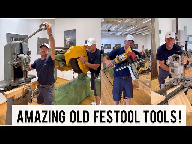 Amazing old tools in the Festool museum in Germany!