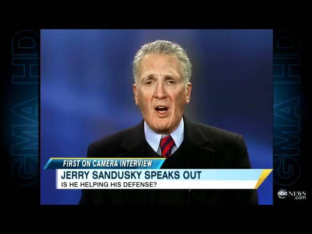 Jerry Sandusky Speaks Out on Camera