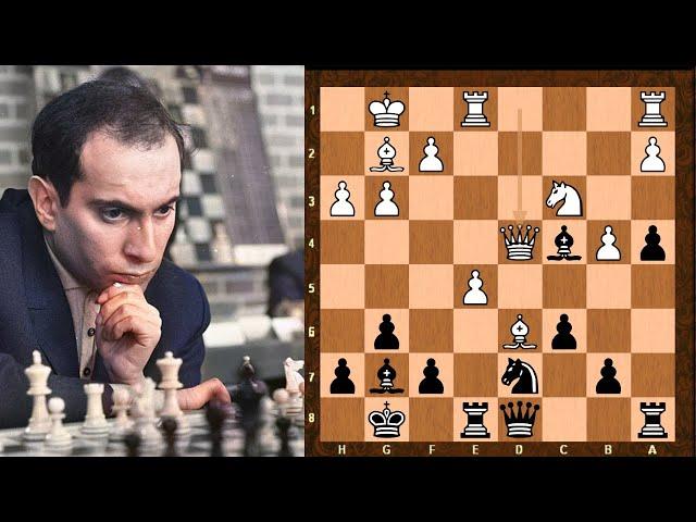 A DISASTER MOVE! || Gradus vs Mikhail Tal - King's Indian Defense: Fianchetto