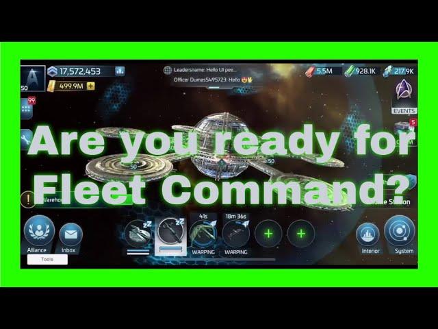 First Look at Star Trek Fleet Command mobile game