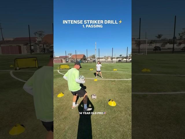 Intense Striker Drill with McKenna Whitham | Youngest Pro in  History ️️ #soccer