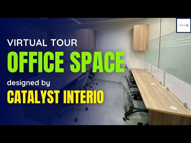 Office Tour - 850 Sq. Ft. Office designed by Catalyst Interio | Office Interior Design