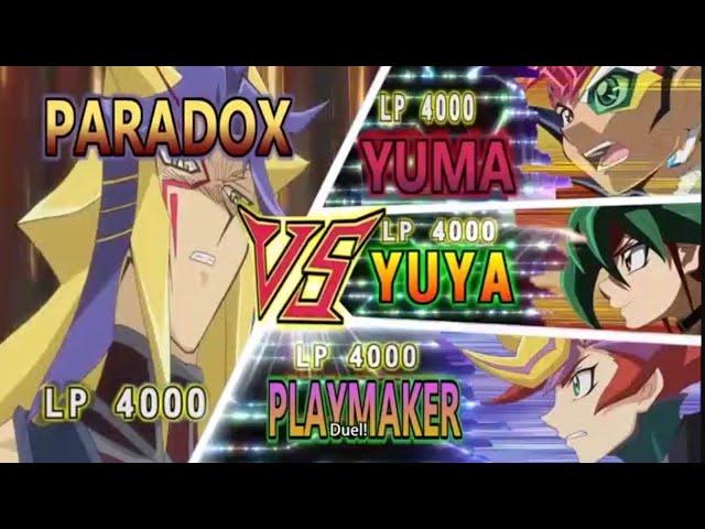 Paradox vs Yuma,Yuya and playmaker amv (eng sub)