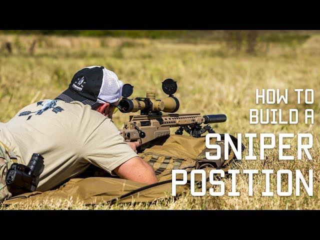 How To Build a Sniper Firing Position | Special Forces Sniper explains | Tactical Rifleman