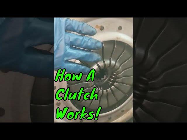 How A Clutch Works In 60 Seconds! #Shorts