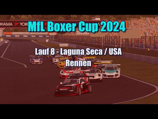 Motorsport FL | MfL Boxer Cup 2024 | #08 Laguna Seca - Rennen