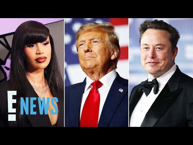 Elon Musk, Cardi B & More Stars React to Donald Trump, Kamala Harris Election Results | E! News