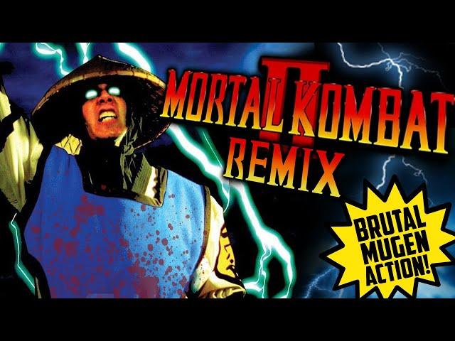 The most polished Mugen EVER? - Mortal Kombat II Remix - KOMBAT TIME!