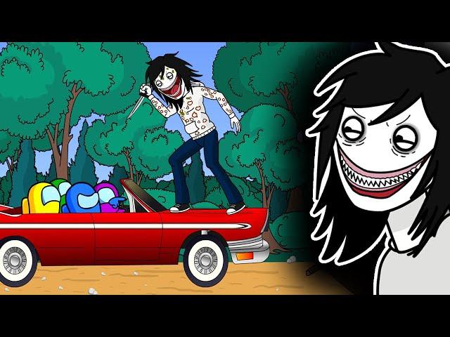 AMONG US vs. JEFF The KILLER | Creepypasta House | Toonz Animation