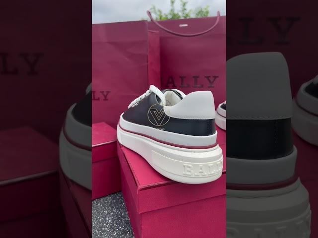 Stay Classy Bally Leather Trainers! DM to shop now with Versalo! #luxury #footwear #shoes #brands