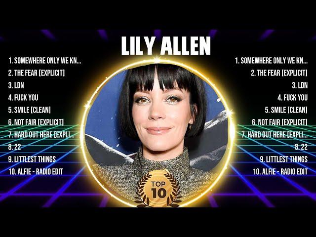 Lily Allen Top Of The Music Hits 2024 - Most Popular Hits Playlist